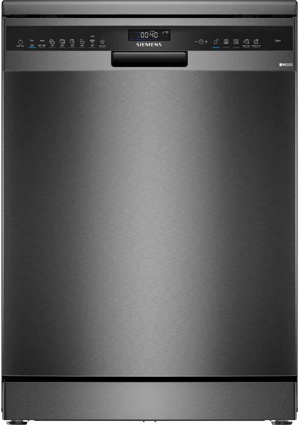 Siemens IQ500 Dishwasher 60cm Brushed black steel anti-fingerprint | SN25EC13CE