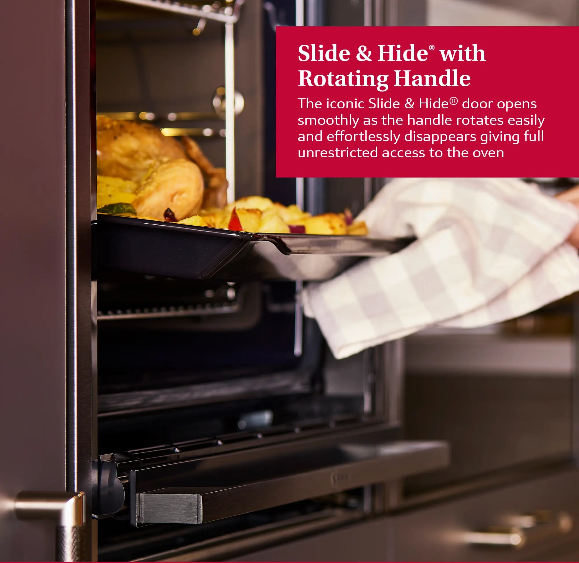NEFF N50 B4ACF1AN3B Slide&Hide single oven in Stainless Steel