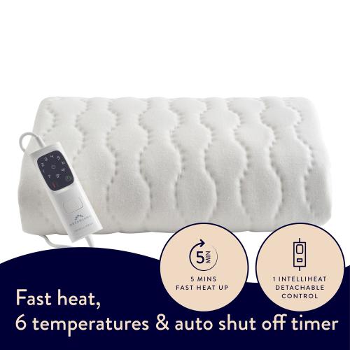 DREAMLAND DOUBLE ELECTRIC UNDER BLANKET - SINGLE CONTROL - COSY DREAMER SUPERIOR COTTON | 26200