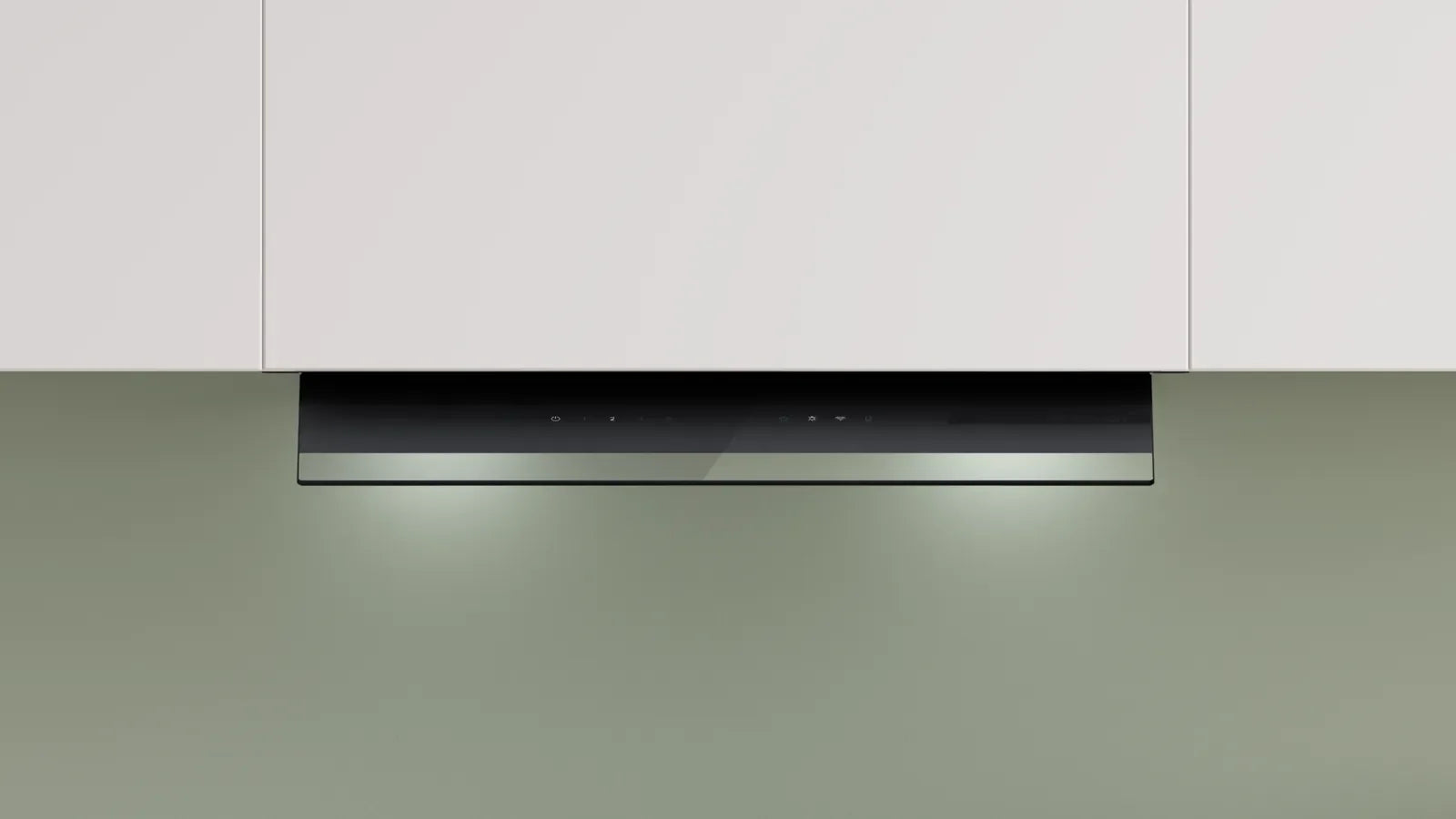 Bosch DBB67DP60B Series 6 60cm integrated design cooker hood with Smart Hood Automatic in Matt Black
