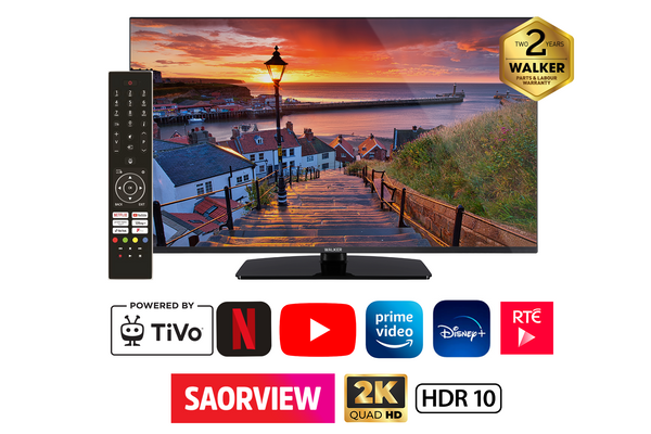 Walker 32″ Full HD, Smart, TiVo TV | WPS2K32241BK