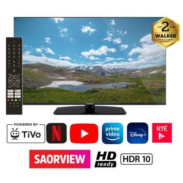 Walker 32", HD-Ready, TiVO Smart TV, Black | WPS32241HDBK