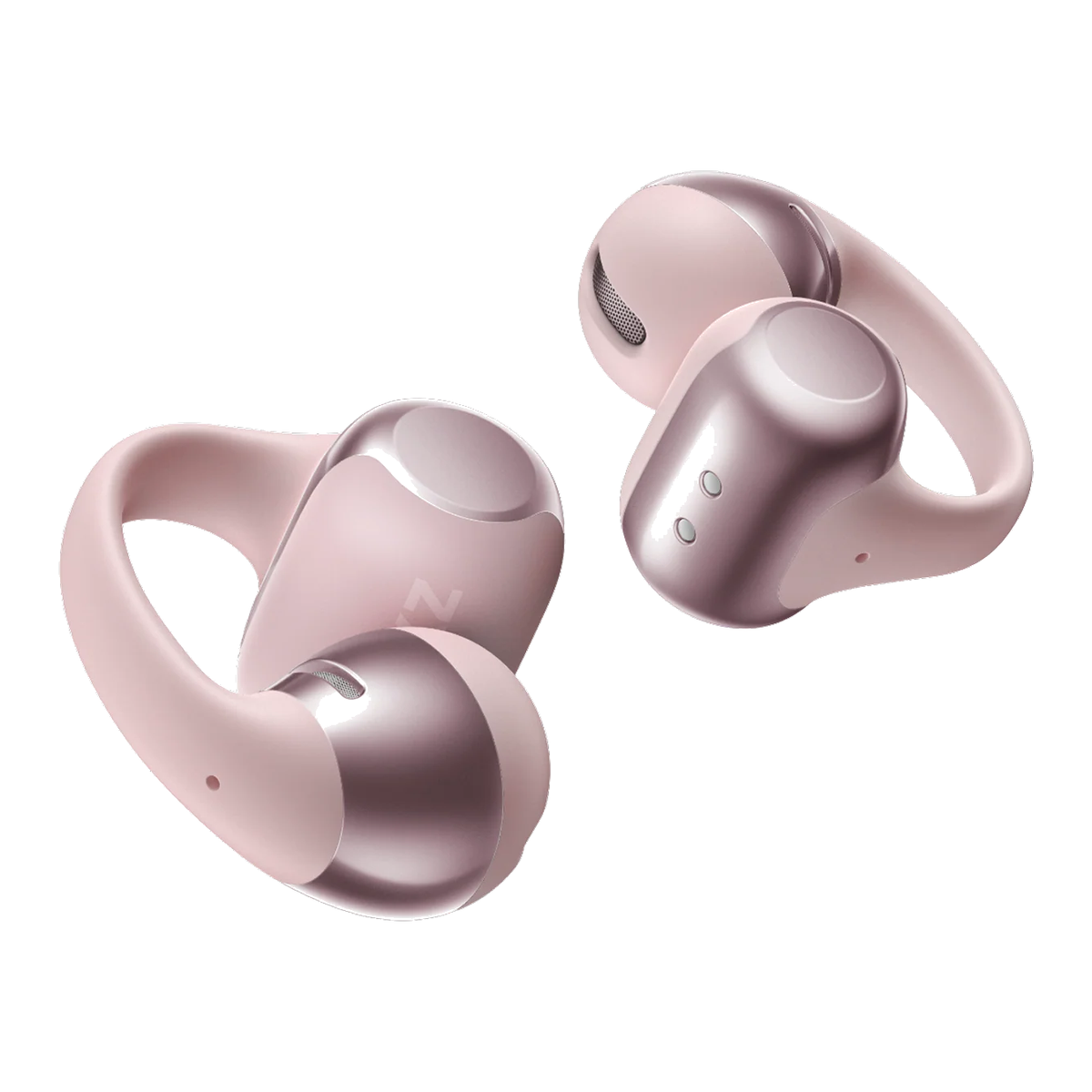 Shokz OpenDots ONE Open-Ear Clip-On Earbuds - Pink - front view