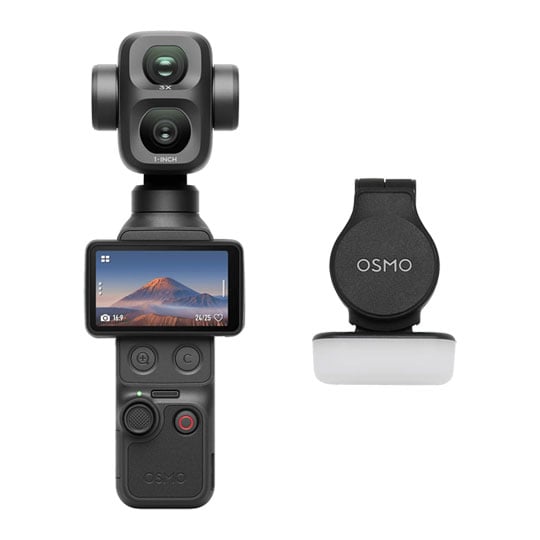 DJI Osmo Pocket 4P 4K Gimbal Camera Standard Combo - Black | CP.OS.00000658.01