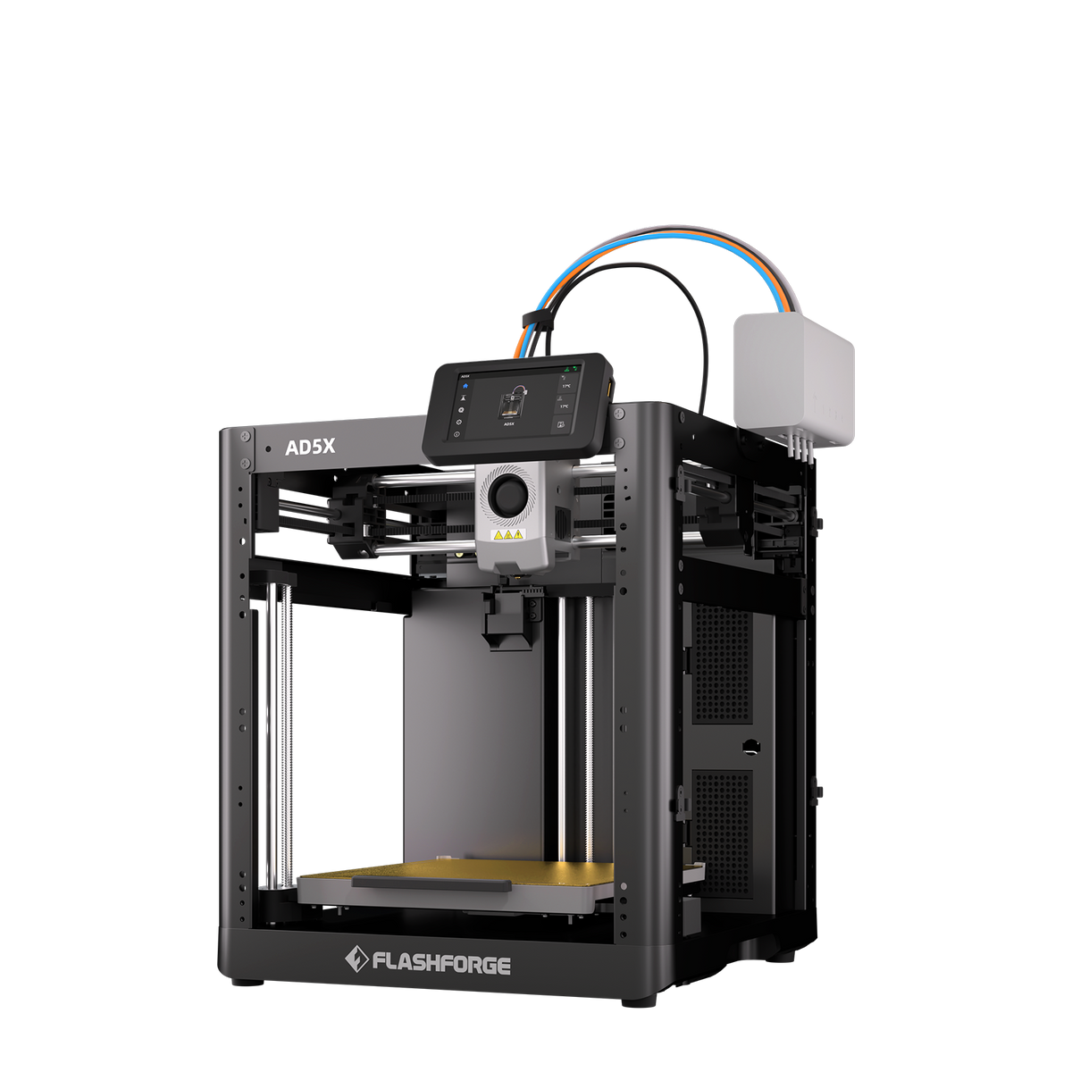 Flashforge AD5X Multicolour CoreXY 3D Printer - side view