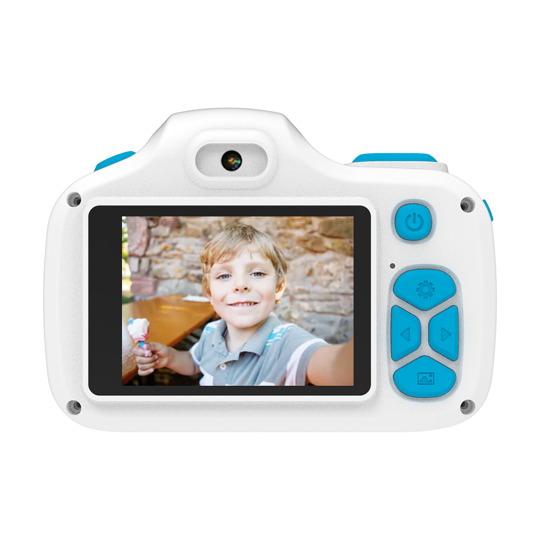 myFirst Camera 3 - 16MP Kids Camera with Dual Lens & Selfie Mode - Blue | 256-FC2003SA-BE01