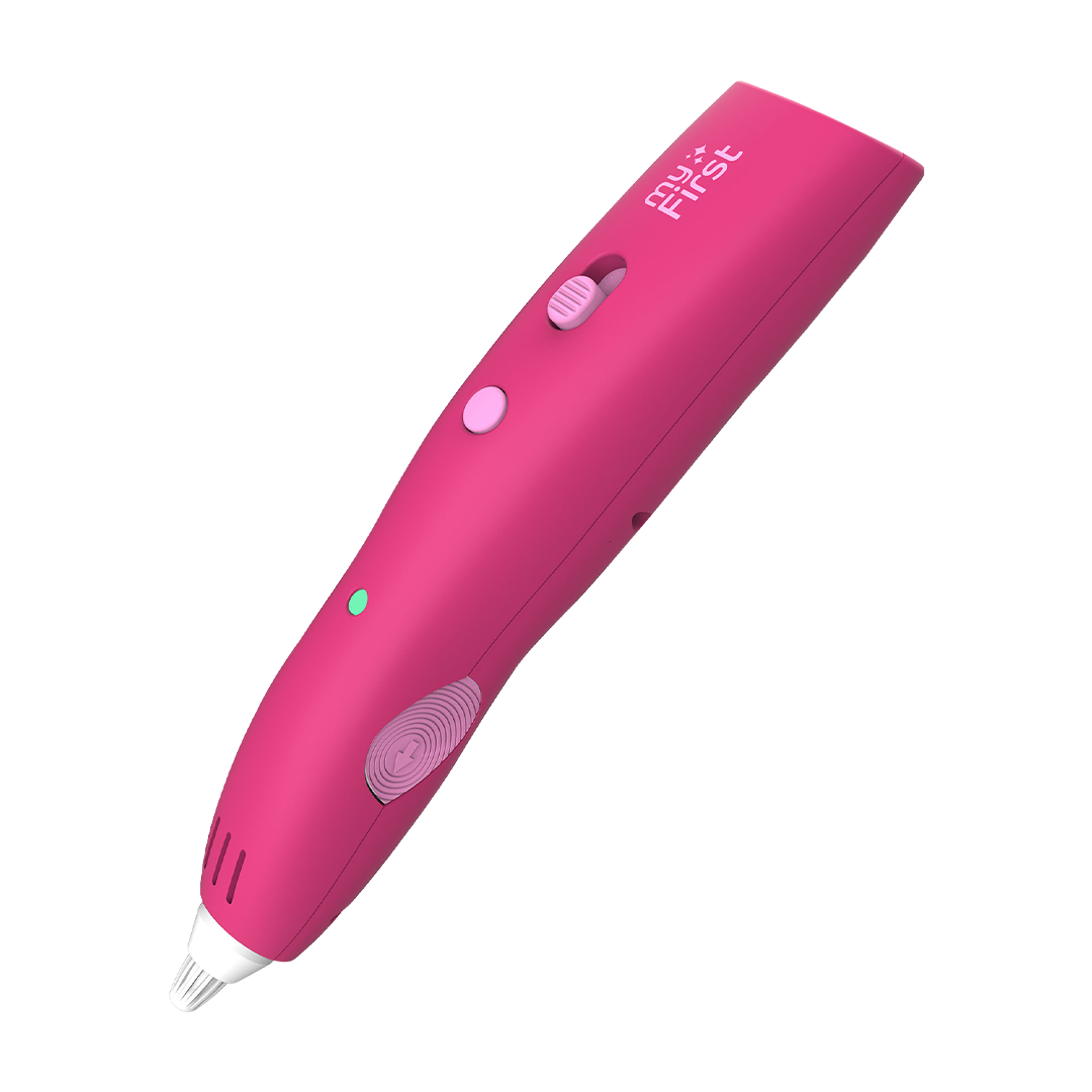 myFirst 3dPen Make - Low-Temp 3D Printing Pen with Cool-Touch Nozzle - Red | 256-FP3304SA-RD01