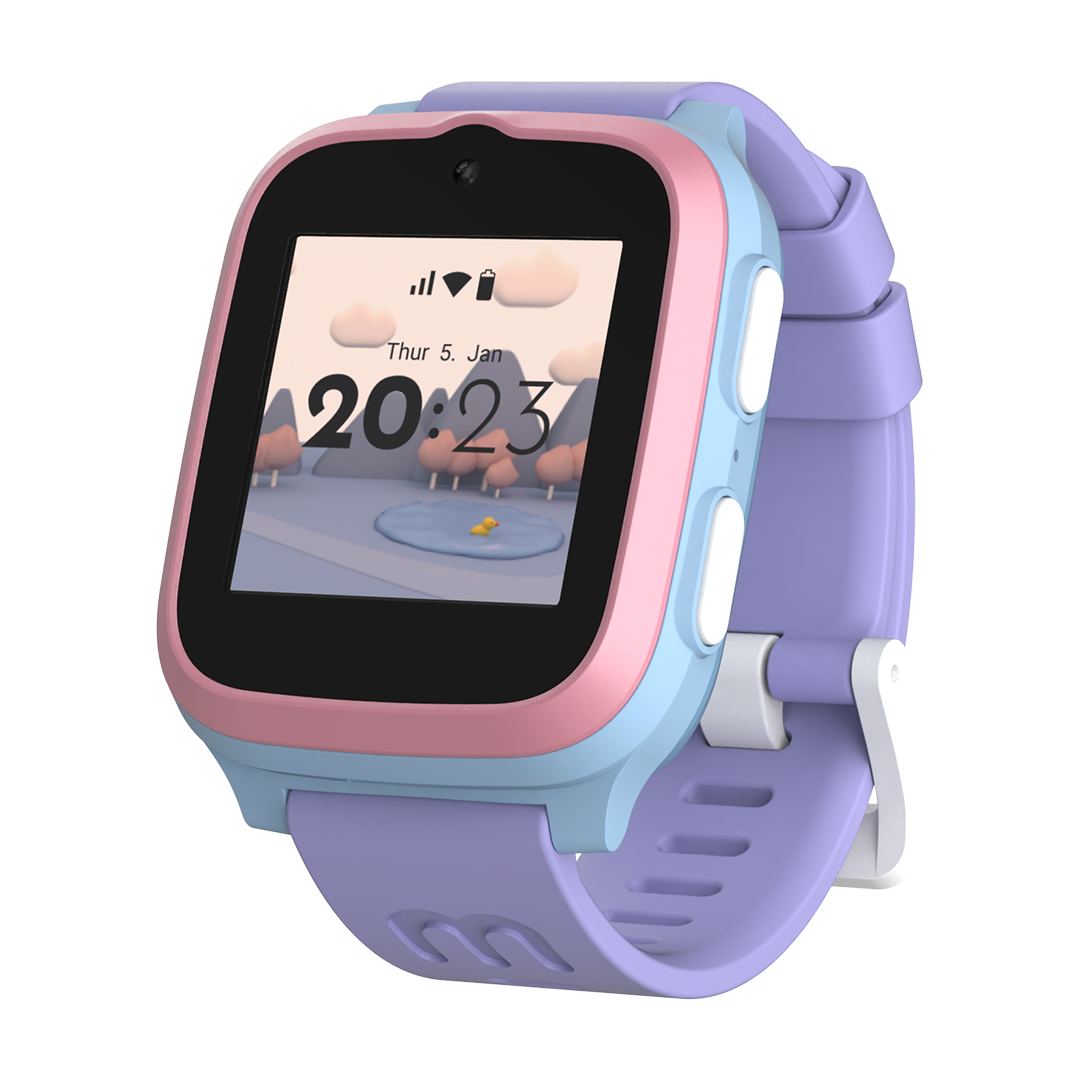 myFirst Fone S3 - 4G Kids Smart Watch with 1.4" Round AMOLED & GPS - Cotton Candy | 256-KW1401SA-CC02