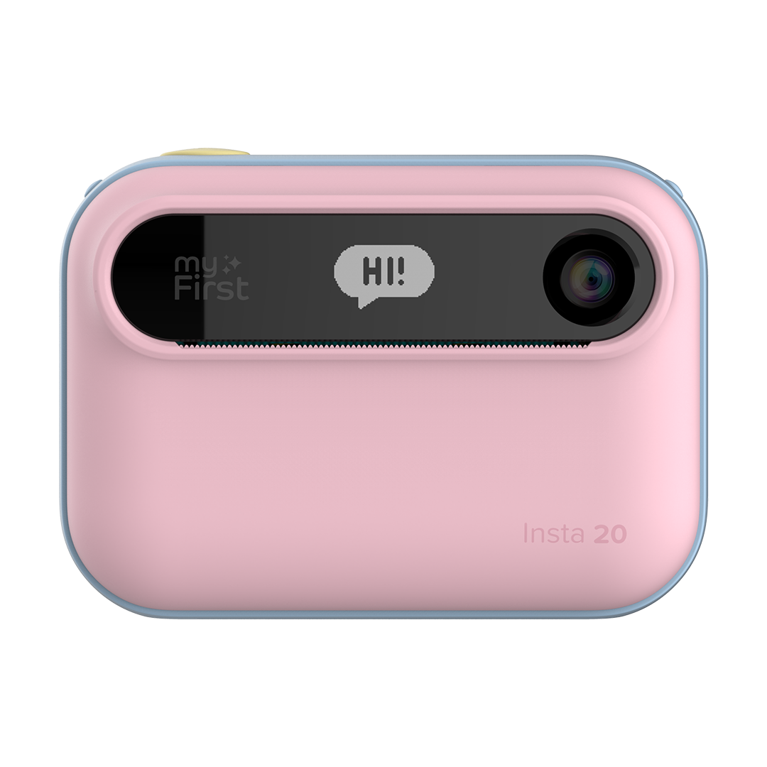 myFirst Camera Insta 20 - 20MP Instant Print Camera with Zero-Ink Thermal Printing - Cotton Candy | 256-FC3001SA-CC01