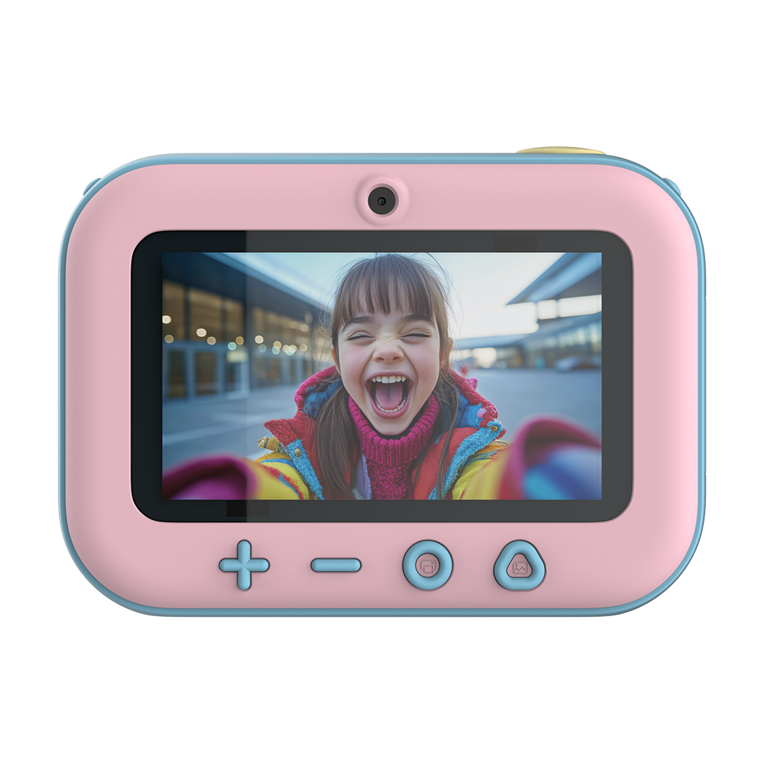 myFirst Camera Insta 20 - 20MP Instant Print Camera with Zero-Ink Thermal Printing - Cotton Candy | 256-FC3001SA-CC01