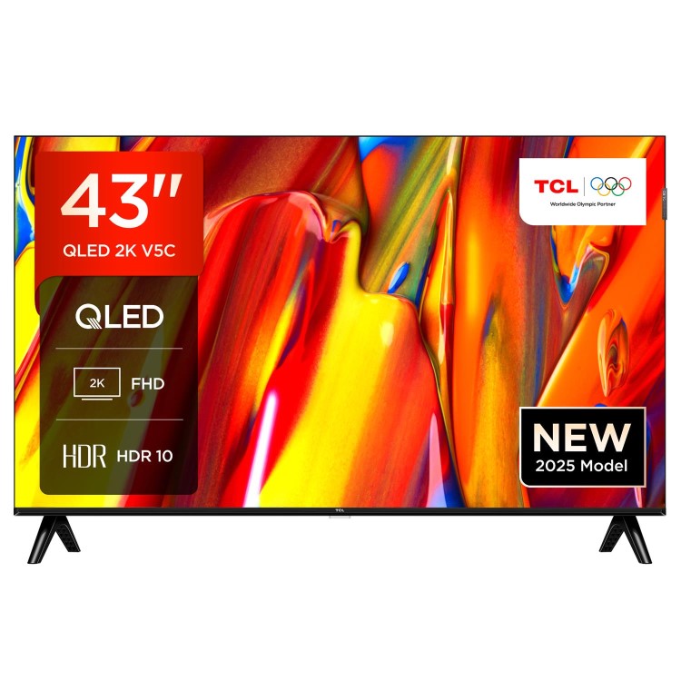 TCL 43" QLED Full HD Android Smart TV | 43V5C
