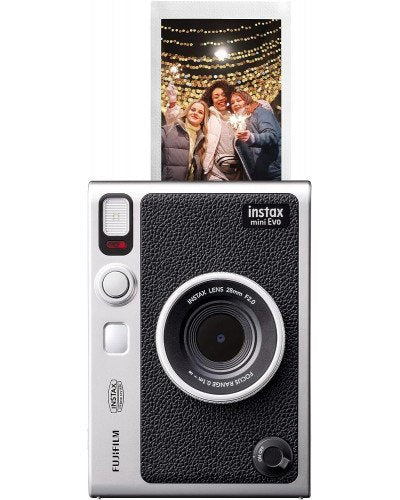 FUJIFILM instax mini Evo Hybrid Instant Camera Black - product detail view