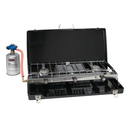 Gosystem Double Burner Gas Stove and Grill | GS2300