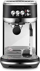 Sage Espresso The Bambino Plus Coffee Machine Black Truffle | SES500BTR4GUK1