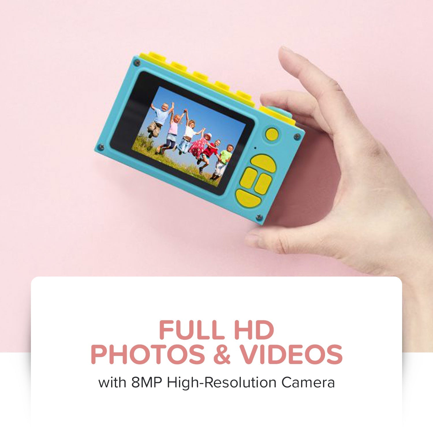 myFirst Camera 2 - 5MP Kids Digital Camera with Instant Print - Blue | 256-FC2001SA-BE01