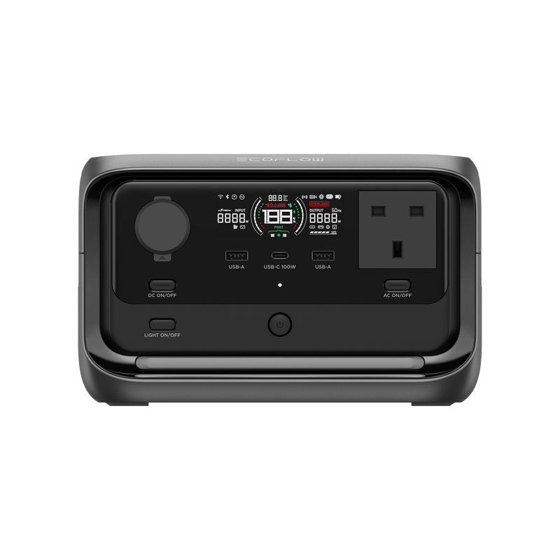 Ecoflow River 3 Plus Power Station 286wh Portable Power Station | EFRIVER3Plus-UK-CBOX