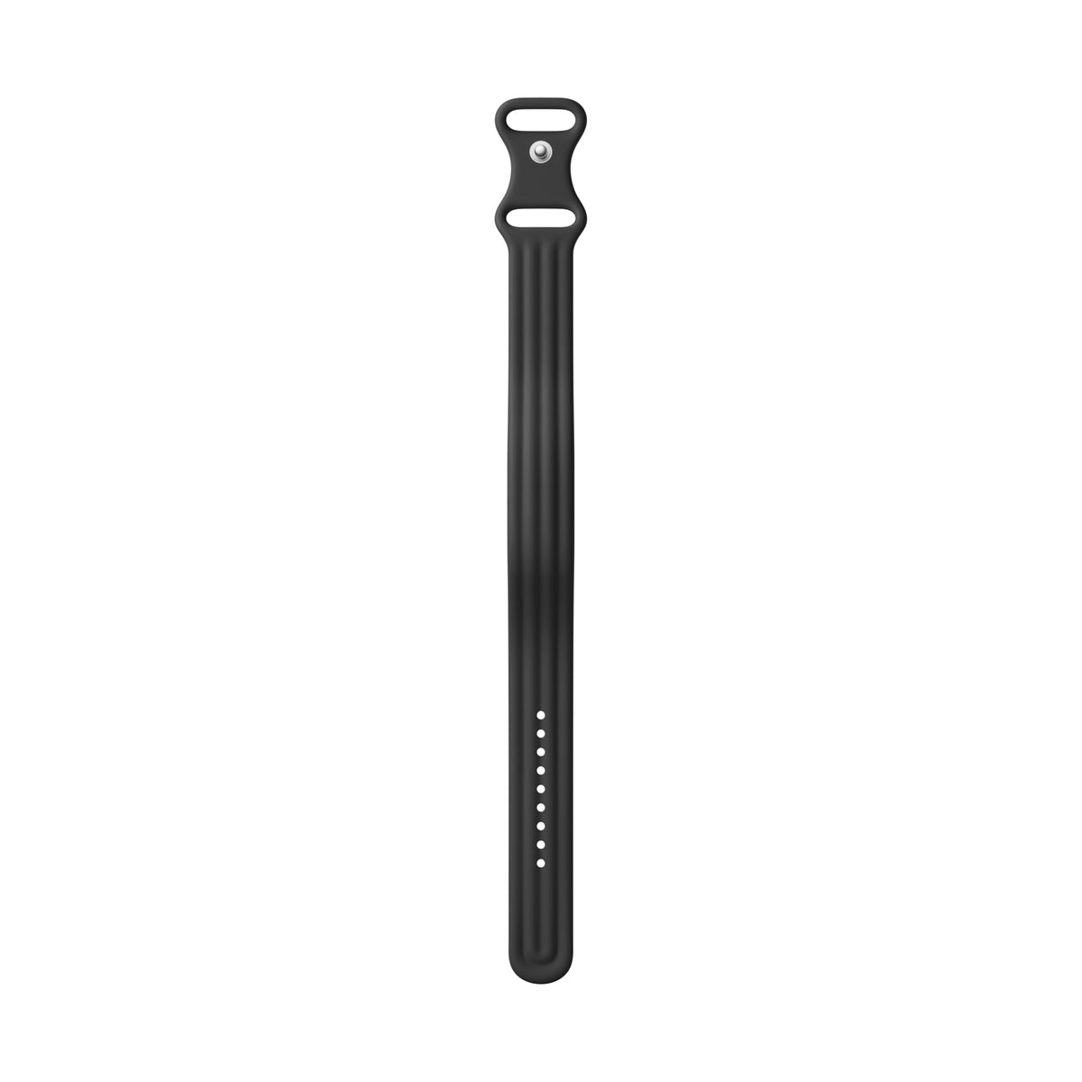 Google Fitbit Air Active Band, Small - Obsidian - band laid flat