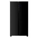 BELLING AMERICAN STYLE FRIDGE FREEZER - PREMIUM BLACK STEEL - TOTAL FROST FREE | BAFF536BKIX
