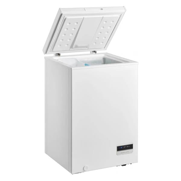 Belling 98L Chest Freezer with Frost Shield - White - front view