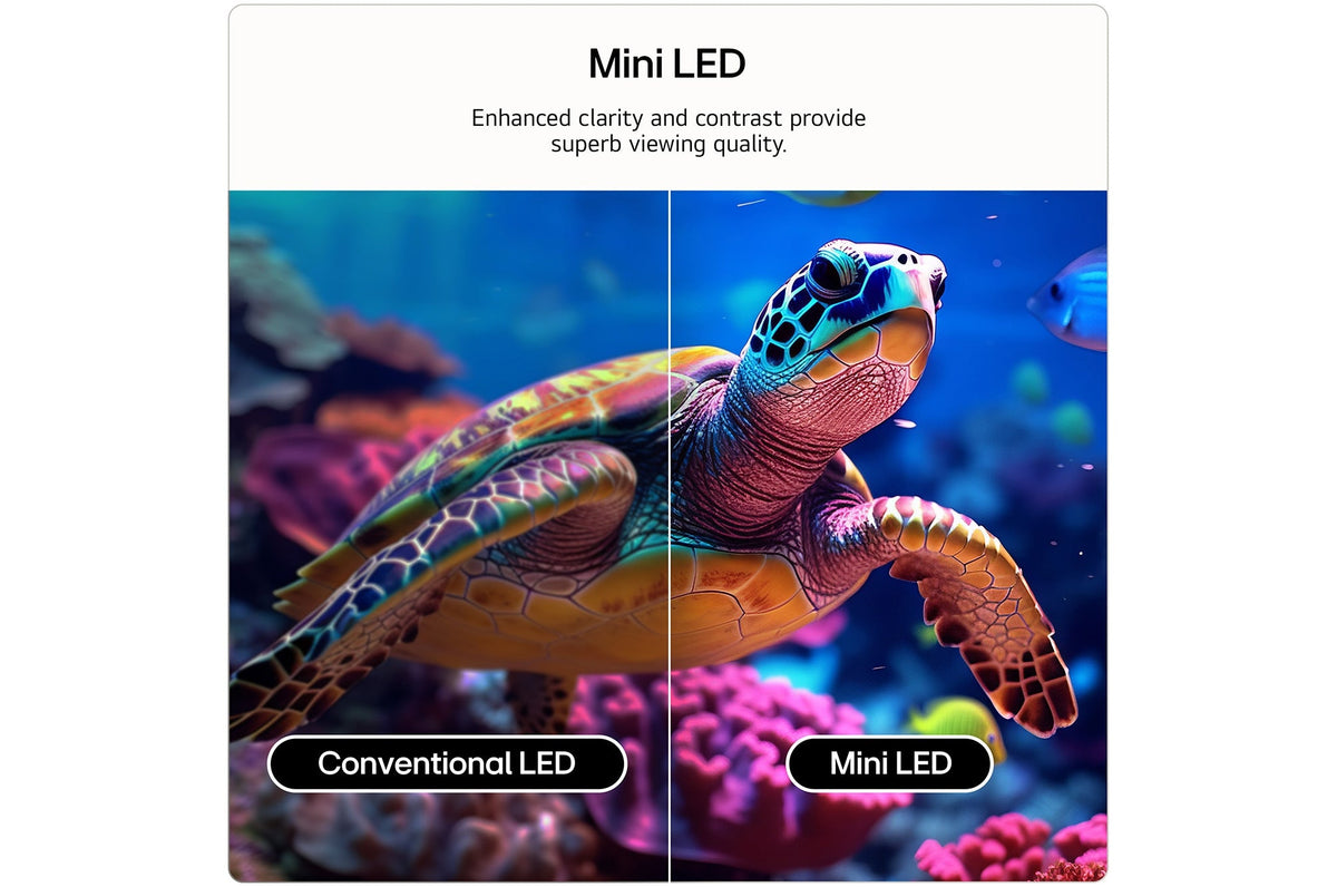 LG 65" QNED72 QNED AI Mini LED 4K Smart TV (2026) - Mini LED backlight