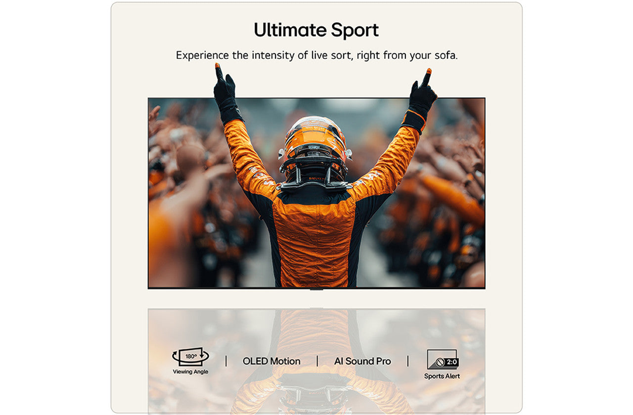LG 65-inch 4K OLED evo AI TV | OLED65G66LS.AEI
