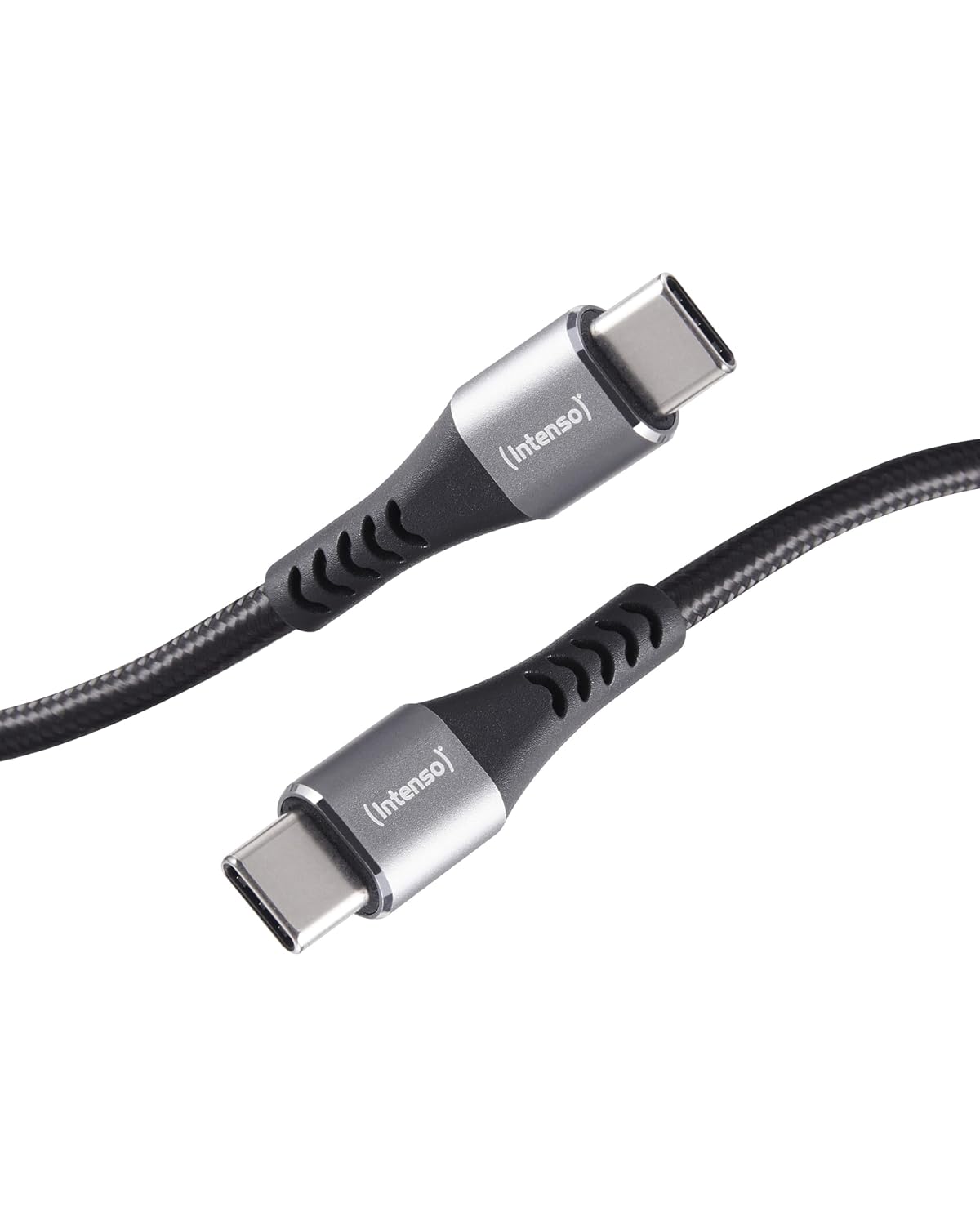 Intenso C240C USB-C to USB-C Cable 2m 240W - Black - front view