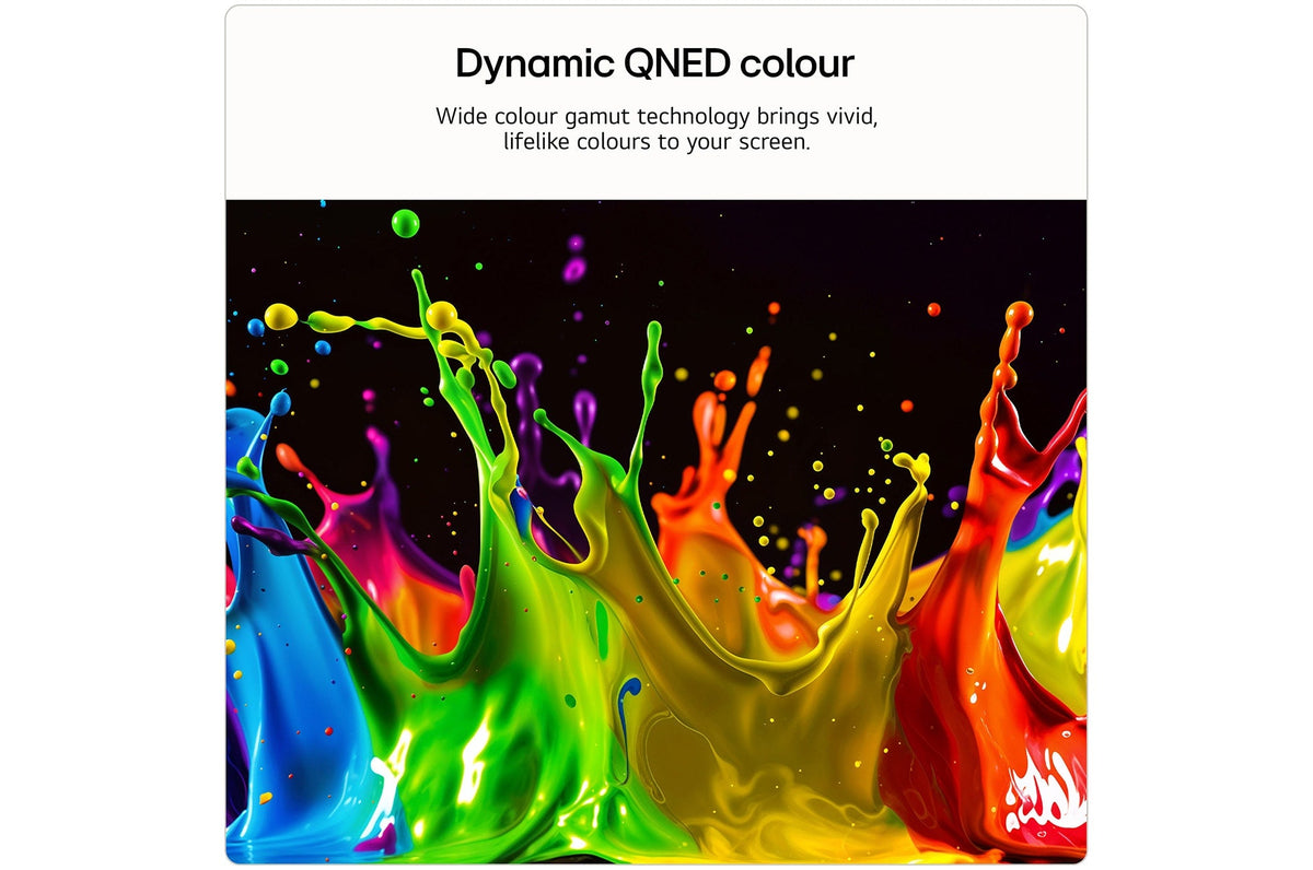 LG 50" QNED72 QNED AI Mini LED 4K Smart TV (2026) - Dynamic QNED Colour