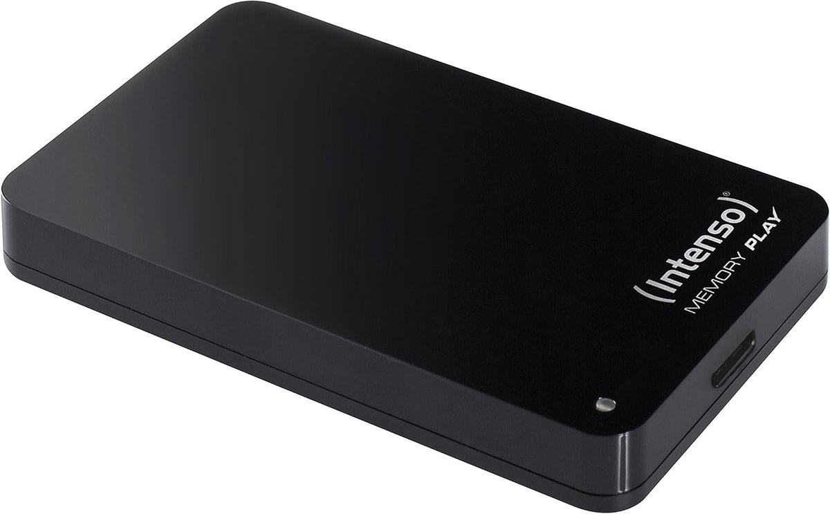 Intenso Memory Play 1TB 2.5-inch External TV Hard Drive, USB 3.2 - Black - view 2
