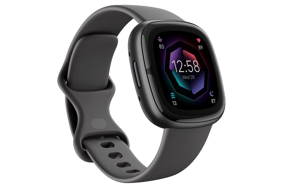 Fitbit Sense 2 - Advanced Health Smartwatch with cEDA Stress Sensor & GPS - Shadow Grey/Graphite | 79-FB521BKGB