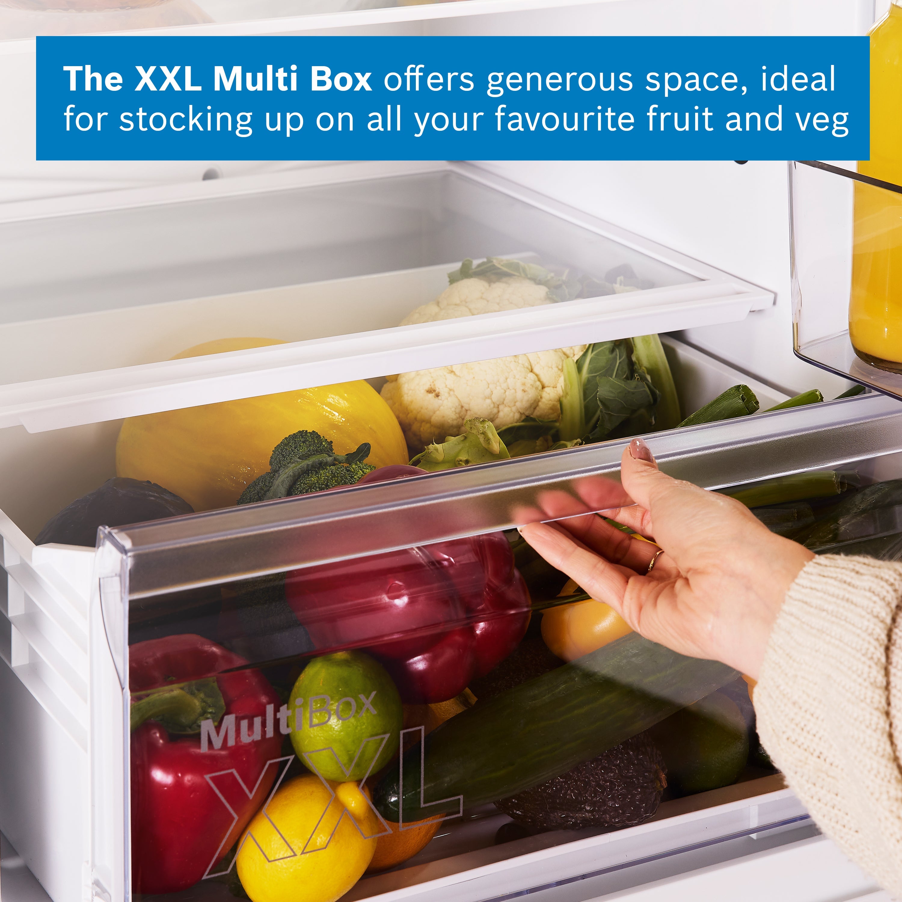 Bosch Series 2 249L Built-In Fridge Freezer | KIN85NFE0G