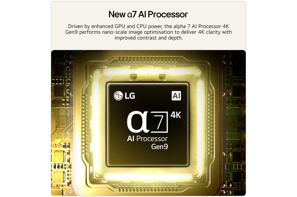 LG 65" QNED72 QNED AI Mini LED 4K Smart TV (2026) - Alpha 7 AI Processor Gen9