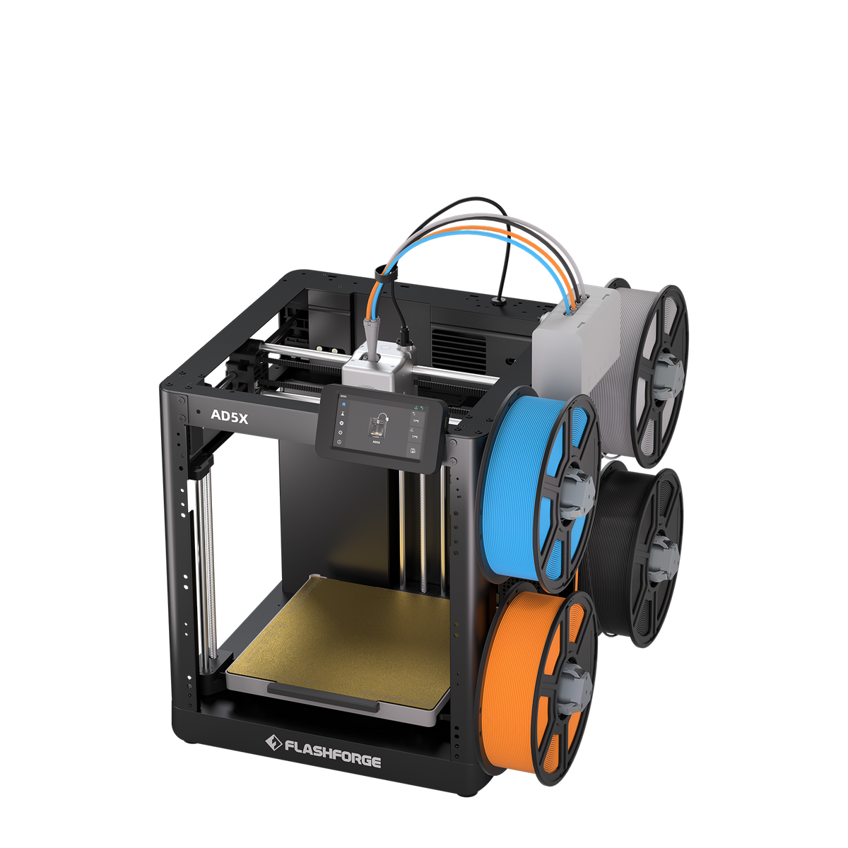 Flashforge AD5X Multicolour CoreXY 3D Printer - angled view