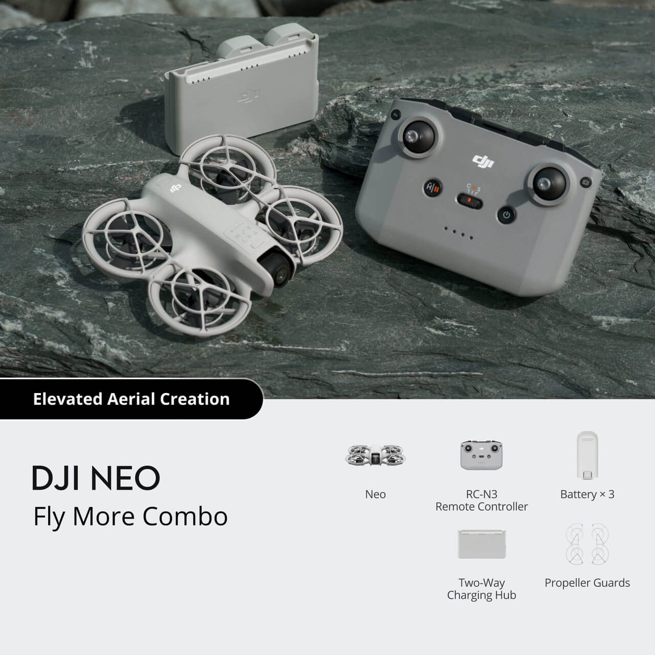 DJI Neo Fly More Combo, Mini Drone with 4K UHD Camera | CP.FP.00000185.01