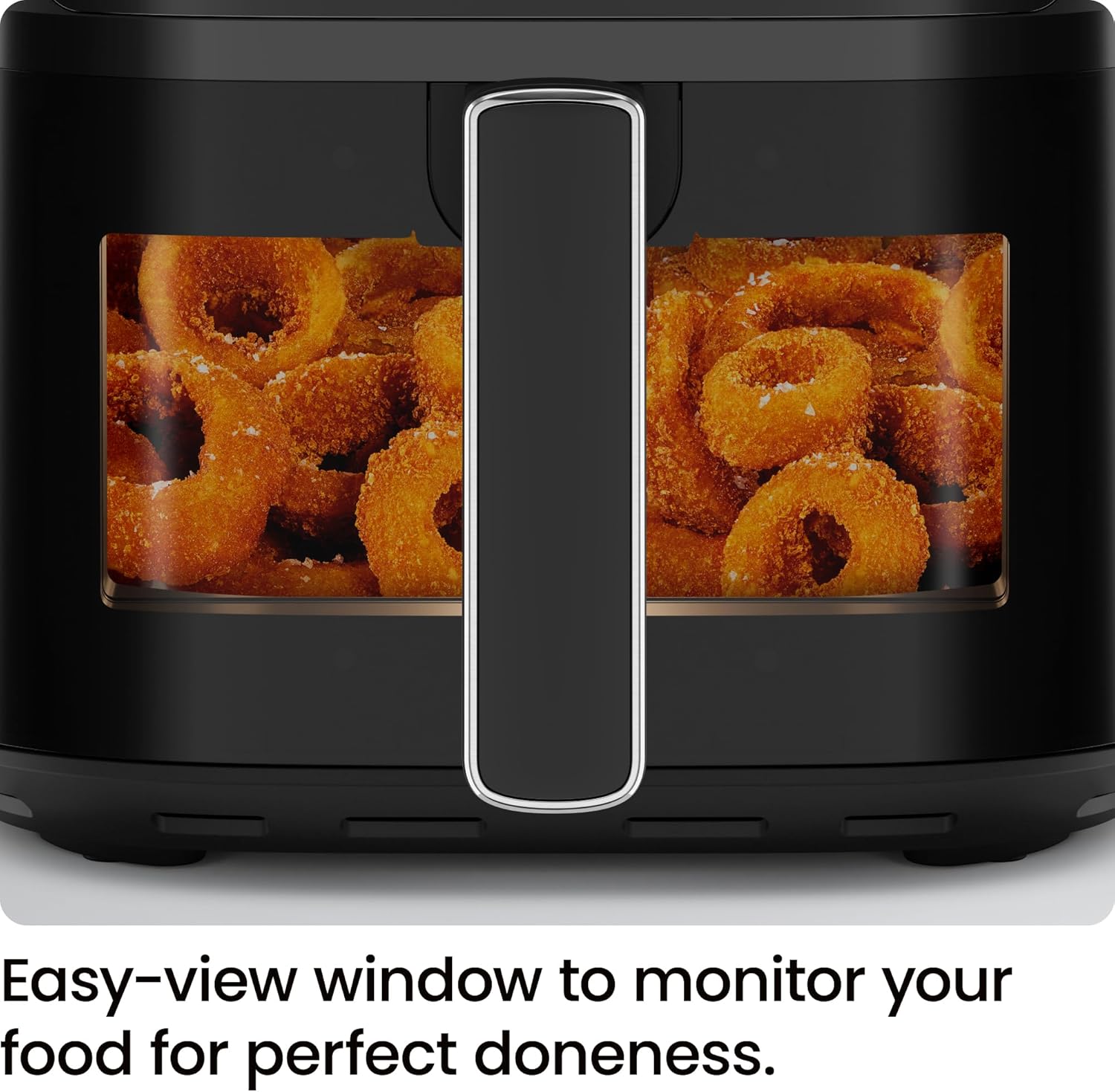 Chefman 5.7L Compact Air Fryer with Hi-Fry Technology | RJ38-6TW-BLK-DS-UK