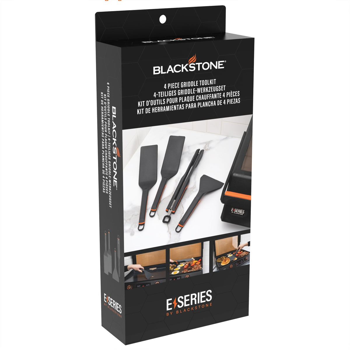 Blackstone E-Series 4 Piece Nylon Griddle Kit - retail box