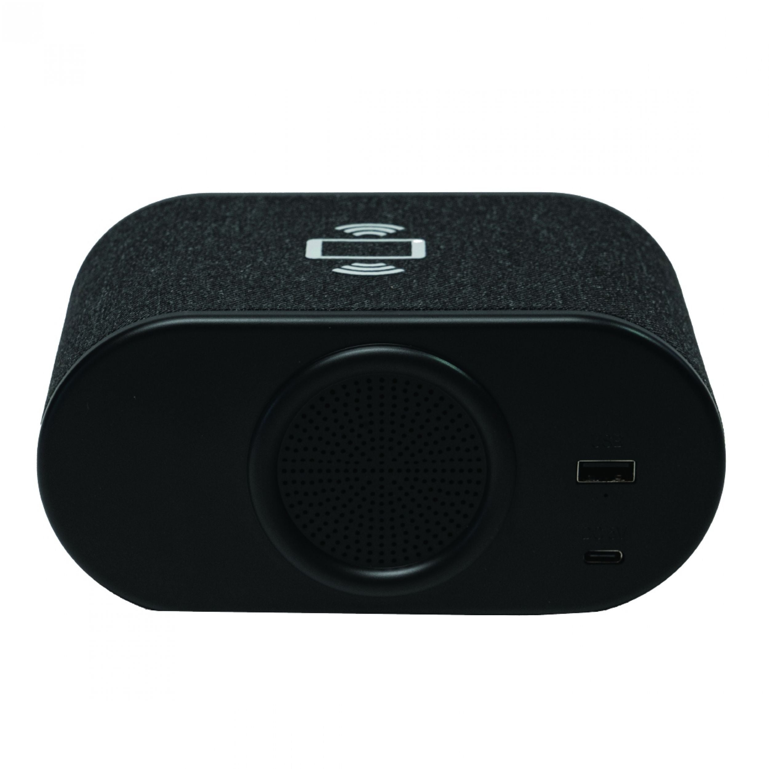 Groov-e Atlas II Bluetooth Alarm Clock Radio Black - official product image