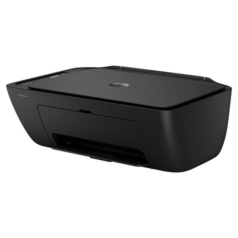 HP DeskJet 2910 All-in-One Wireless Printer - Cement Noir - angled view