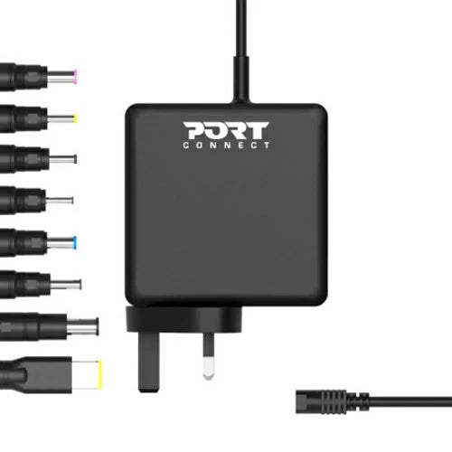 Port Connect 65W UK Universal Plug Adapters | 900093B-UK