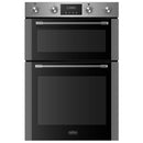 BELLING BUILT IN EYE LEVEL DOUBLE OVEN - SS | BI904MFSTA