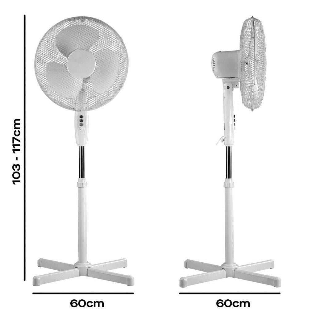 DAEWOO 16" OSCILLATING PEDESTAL FAN | 929669
