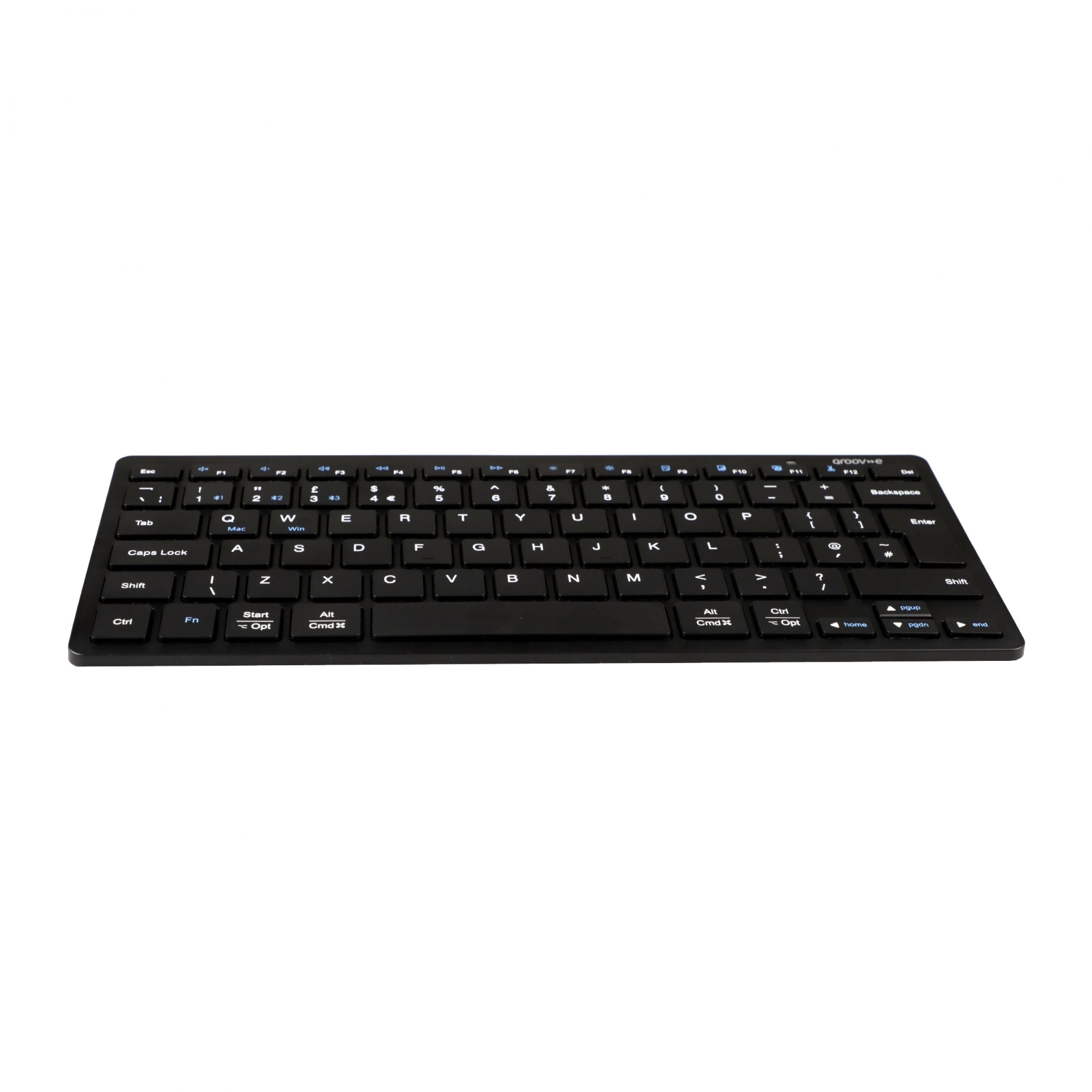Groov-e Compact Bluetooth Keyboard Black - official product image