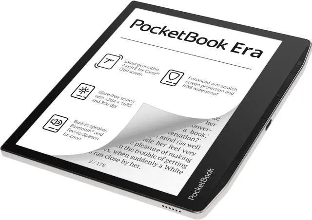 PocketBook Era - 7" E Ink Carta 1200 E-Reader - Stardust Silver | 253-PB700-U-16-WW