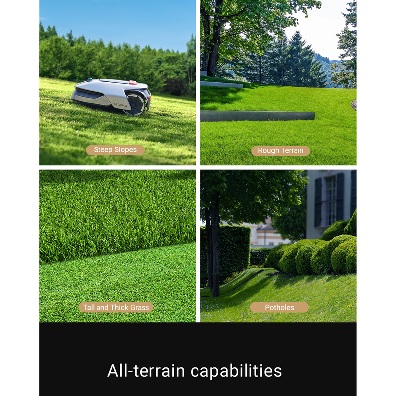 Dreame Robotic Mower A1 Pro with 3D Omnidirectional Obstacle Avoidance | MLLA7210 Dreame Robot Lawnmower Euronics Ireland