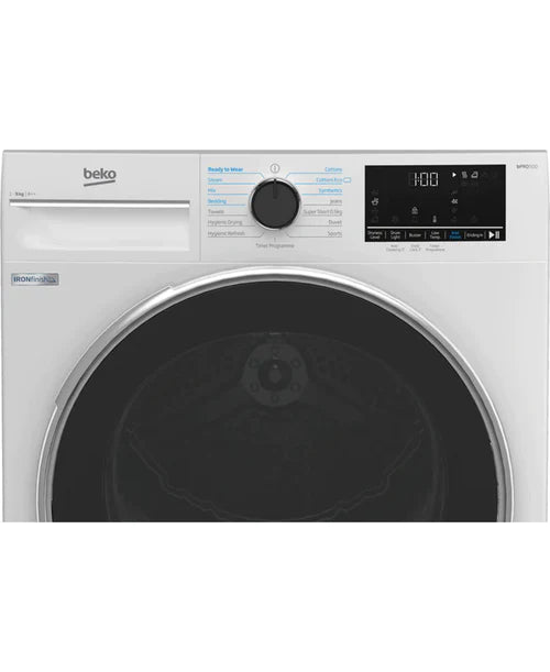 Beko 9kg Heat Pump Tumble Dryer IronFinish™ | B5T4923IW