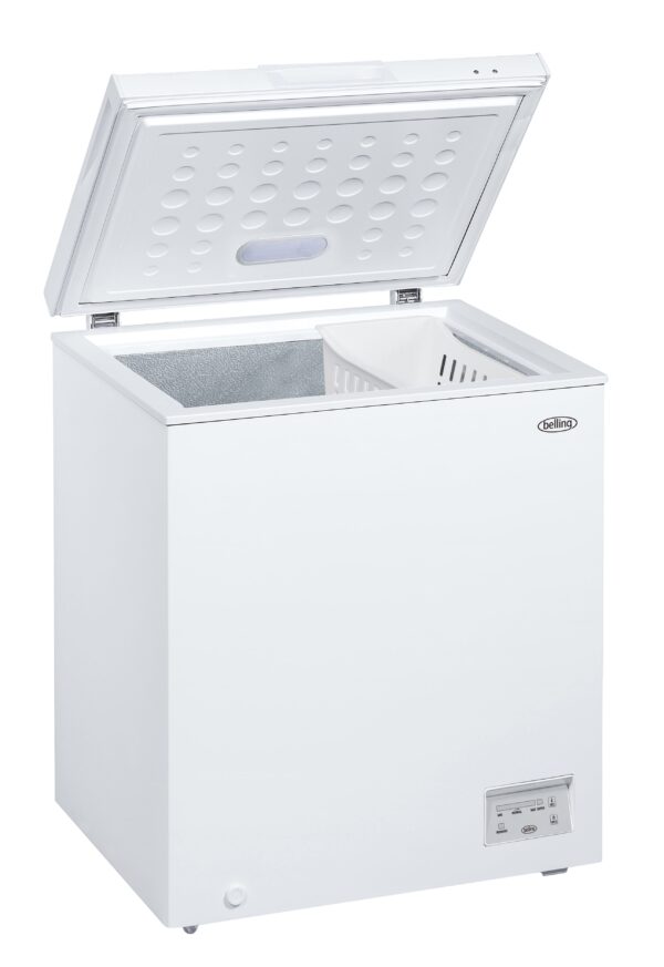 Belling 142L Chest Freezer with ‘Frost Shield’ – BCFE151