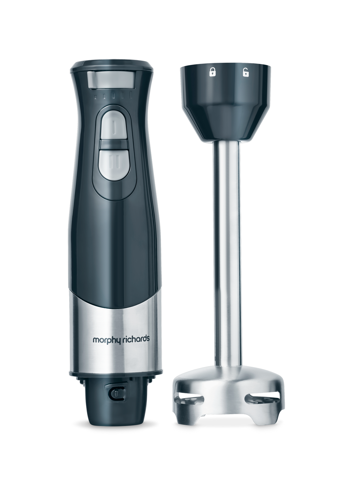 Morphy Richards Hand Blender 2-Speed Black & Grey product image