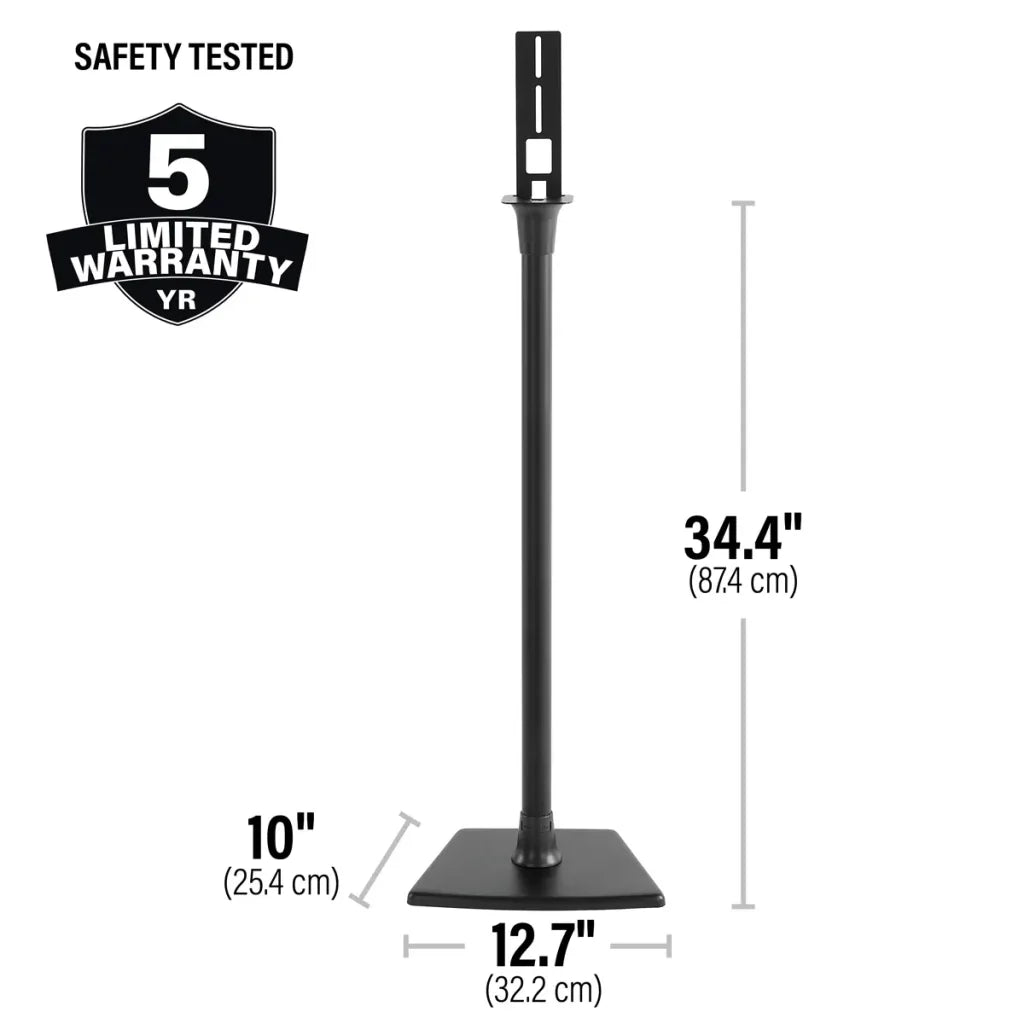SANUS Universal Speaker Stands Pair - official product image