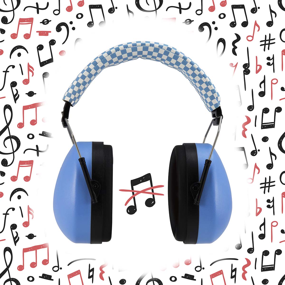 Alecto BV-71BW Blue children's hearing protection product image 3