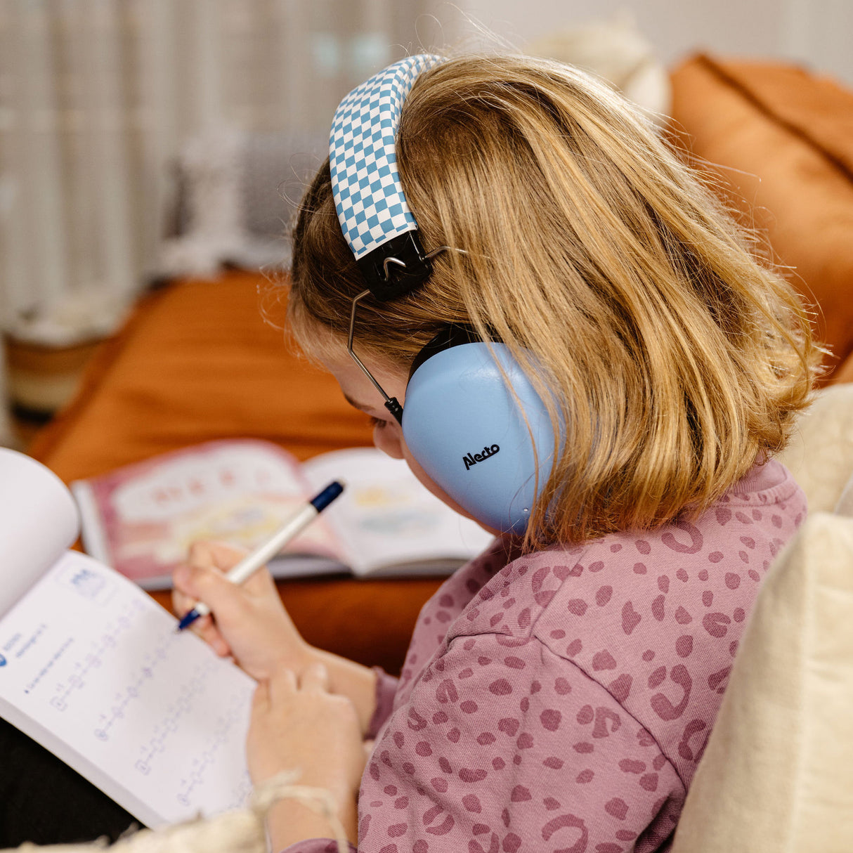 Alecto BV-71BW Blue children's hearing protection product image 6