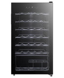 Belling Freestanding 34 Bottle Wine Cooler| 85 cm (H) | Black | BWS93BK